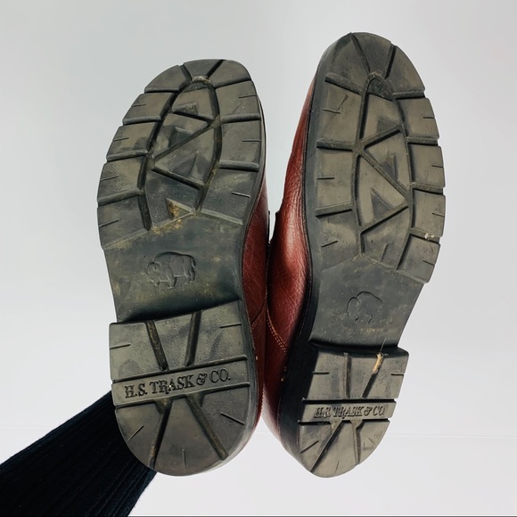 H.S Trask & Co Derby Shoes Leather Brown Size 13 - Picture 5 of 6